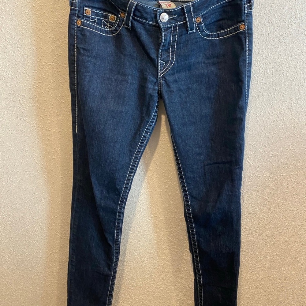 True Religion womens denim label section skinny size 30